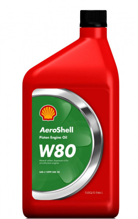 Масло авиационное AeroShell Oils W 80 (0,946 л.)