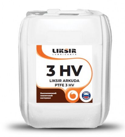 Смазка высоковязкая адгезивная LIKSIR Arkuda PTFE 3 HV (20 л.)