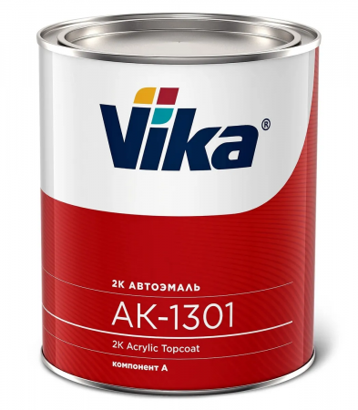 Автоэмаль Vika АК-1301 1015 красная 0,85 кг