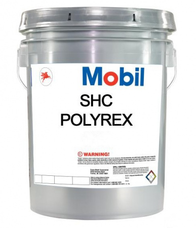 Смазка пластичная Mobil SHC Polyrex EM NLGI 2 (16 кг.)